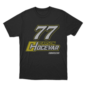 77 Carson Hocevar T Shirt Black