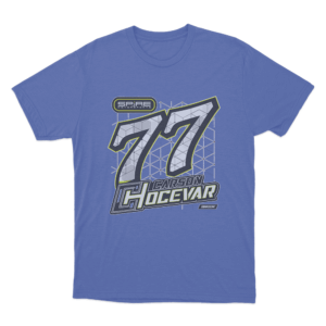 77 Spire Motorsports T Shirt Blue