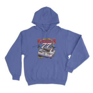 Carson Hocevar 77 Chevrolet Hoodie Blue