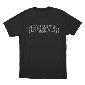 Hocevar Collegiate T Shirt Black